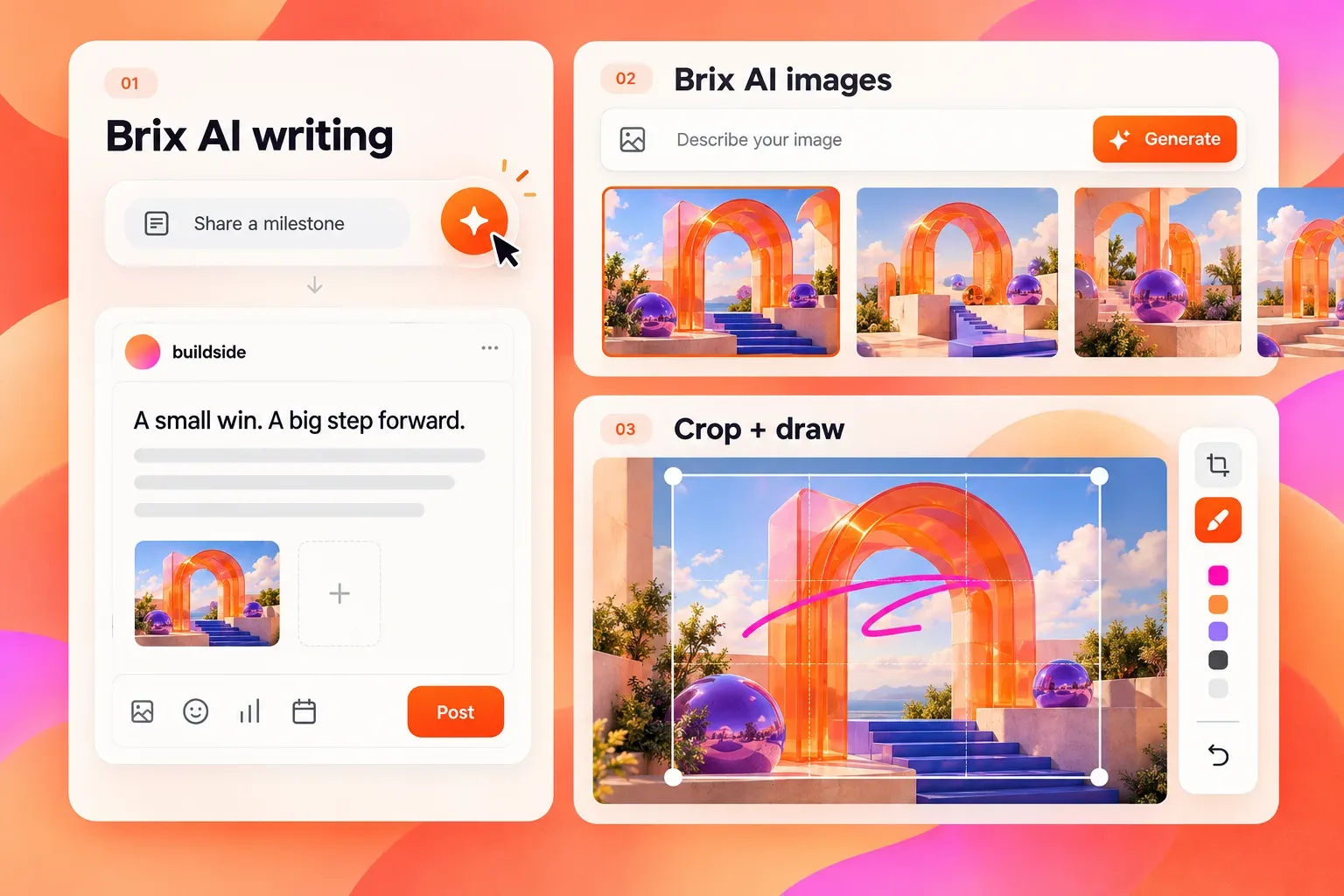 Some cool updates/features I added to Buildside today š screenshot